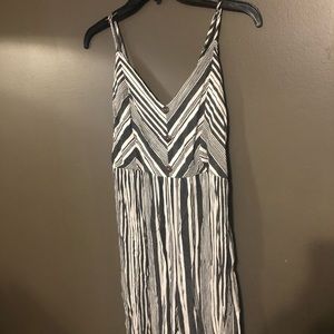 Striped romper